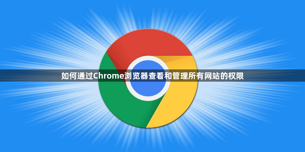 如何通过Chrome浏览器查看和管理所有网站的权限1