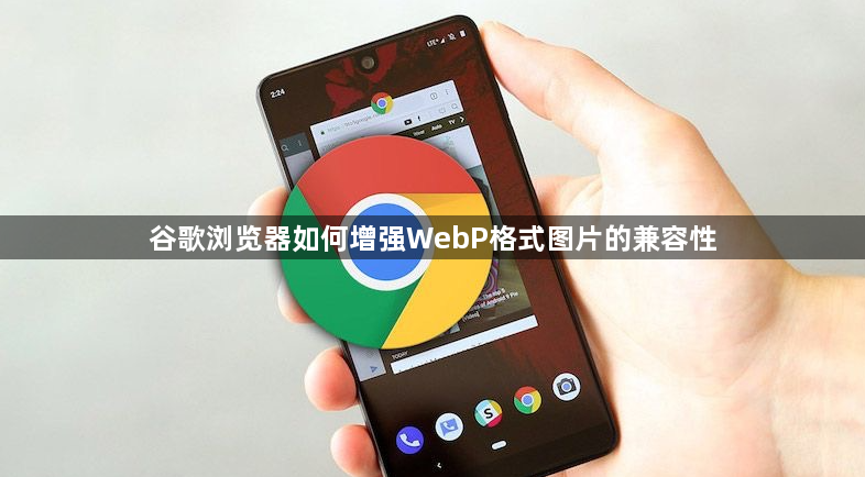 谷歌浏览器如何增强WebP格式图片的兼容性1