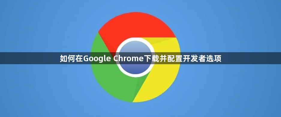 如何在Google Chrome下载并配置开发者选项1