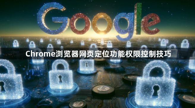 Chrome浏览器网页定位功能权限控制技巧1