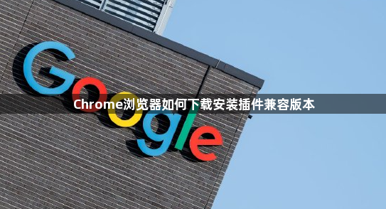 Chrome浏览器如何下载安装插件兼容版本1