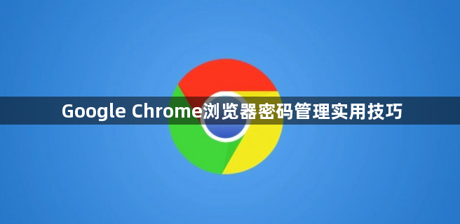 Google Chrome浏览器密码管理实用技巧1