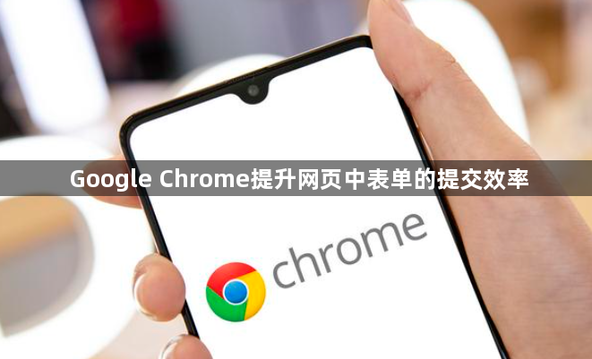 Google Chrome提升网页中表单的提交效率1