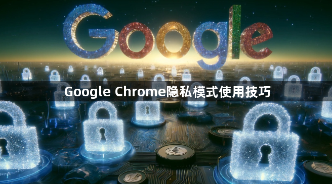 Google Chrome隐私模式使用技巧1