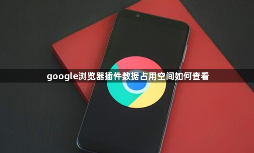 google浏览器插件数据占用空间如何查看1