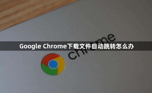 Google Chrome下载文件自动跳转怎么办1