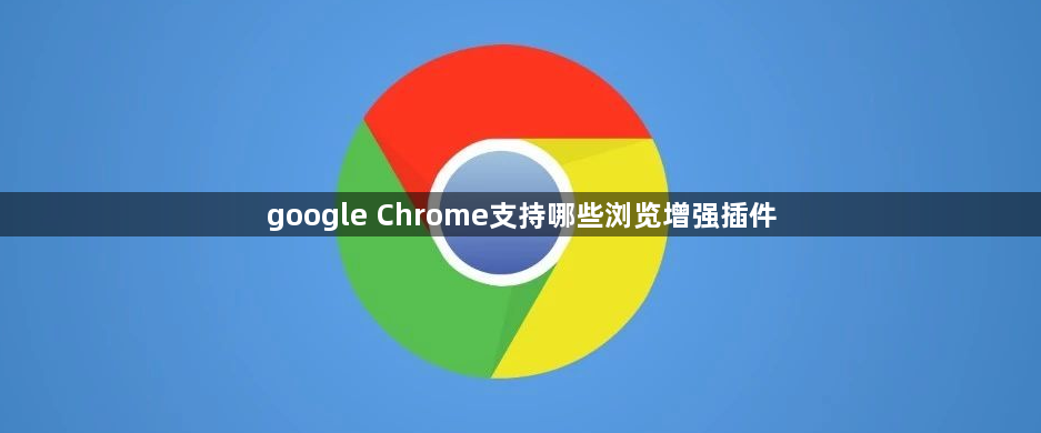 google Chrome支持哪些浏览增强插件1