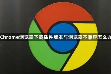 Chrome浏览器下载插件版本与浏览器不兼容怎么办1