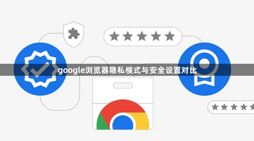google浏览器隐私模式与安全设置对比1