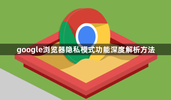 google浏览器隐私模式功能深度解析方法1