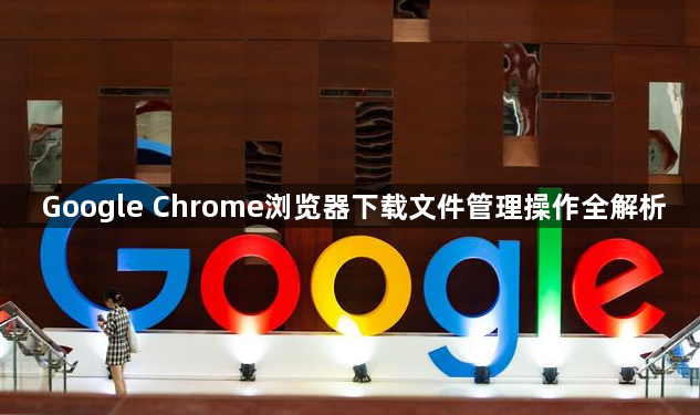 Google Chrome浏览器下载文件管理操作全解析1