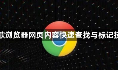 谷歌浏览器网页内容快速查找与标记技巧1