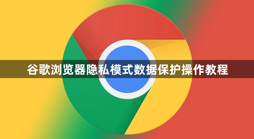 谷歌浏览器隐私模式数据保护操作教程1