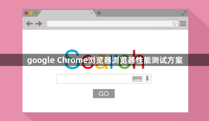 google Chrome浏览器浏览器性能测试方案1